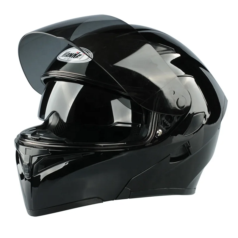 DOT cascos capacete full face double visor  flip up DIRT BIKE SCOOTER MOTORBIKE HELMET motorcycle Helmets