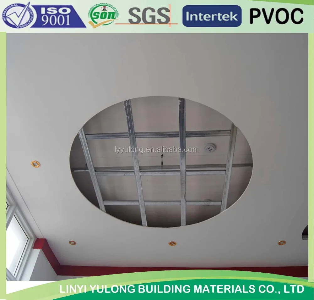 
gypsum board for ceiling 1200*2400 