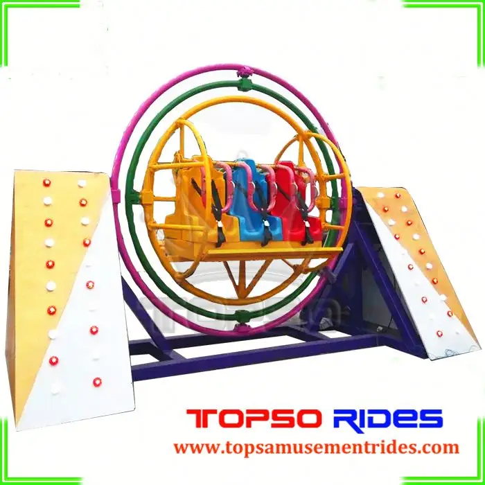 Topso Outdoor And Indoor Amusement Rides Human Gyroscope For Sale