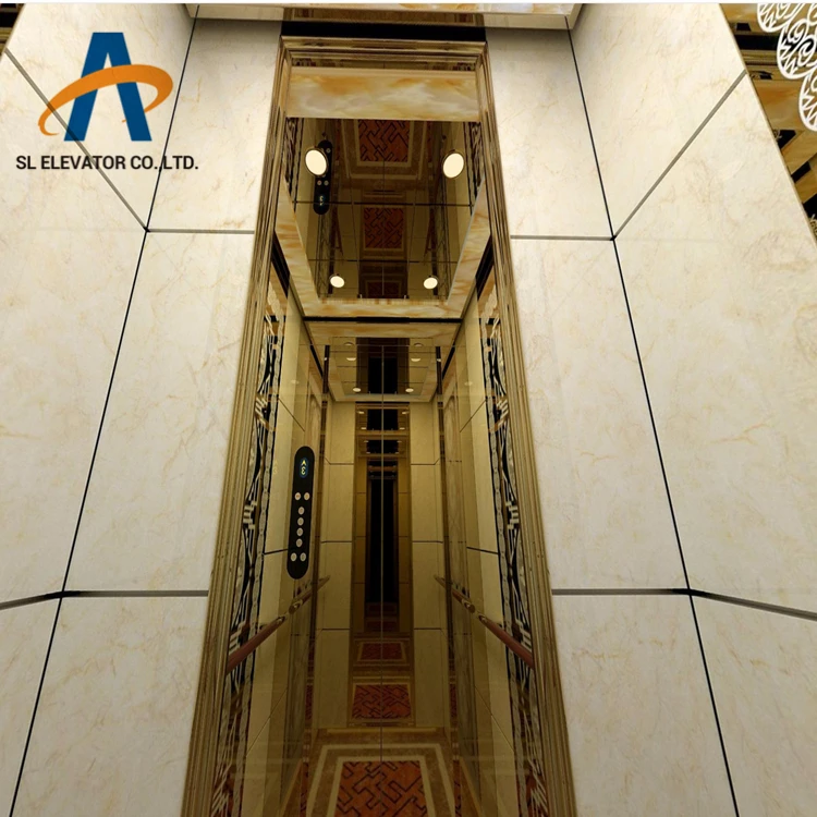 hot selling luxury design cheap price Villa house passenger elevator lifts