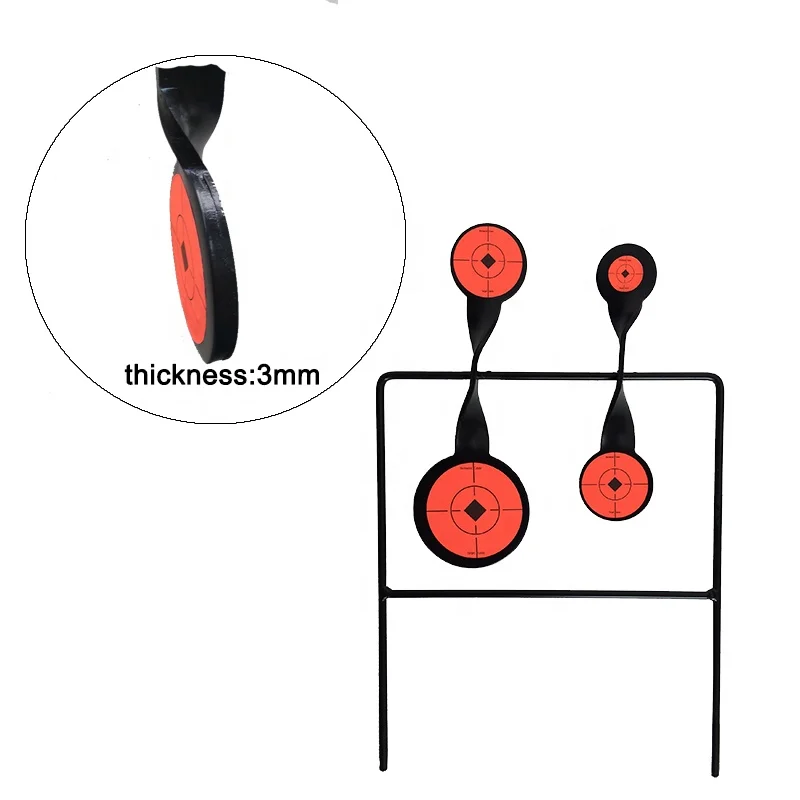 Steel shooting targets spinner target .22 shooting target