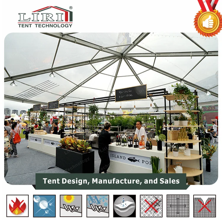 Octagon Frame Tent / Hexagonal Aluminum Frame Pop Up Tent Canopy