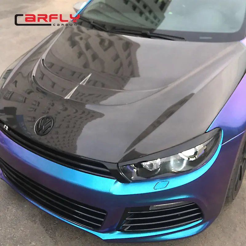 Aspec стильный капюшон для капота Scirocco из углеродного