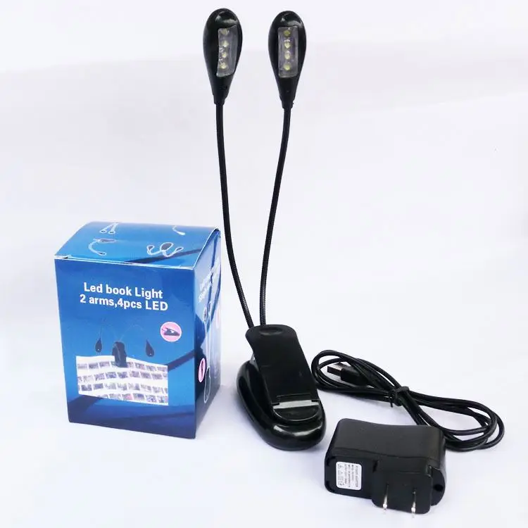 clip book LED reading lamp/Clip on LED Book Reading Light