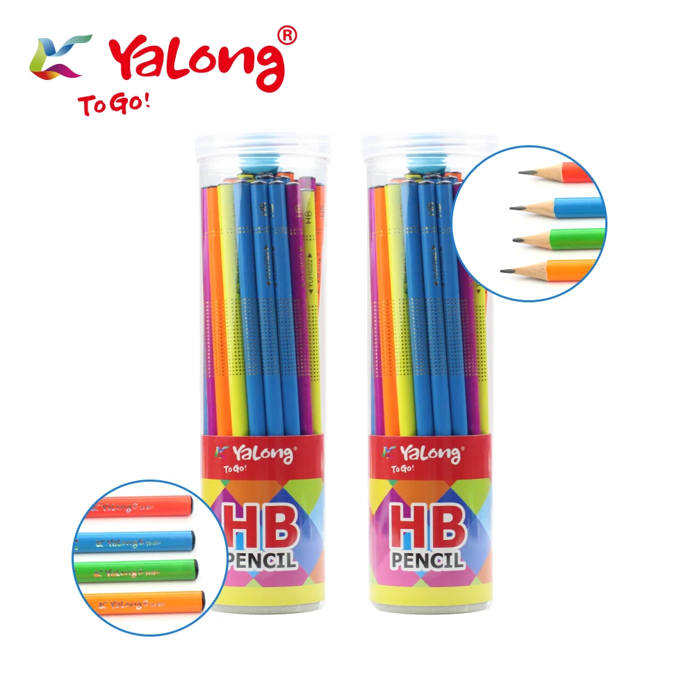 Высокое качество пользовательский HB карандаш красная доска деревянный Красочный корпус детский карандаш