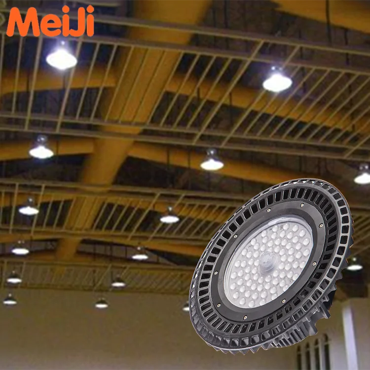 
High 23000 lumen high power supply box energy saving industrial ufo 60watt 100watt 150watt 200watt 250watt led high bay light 