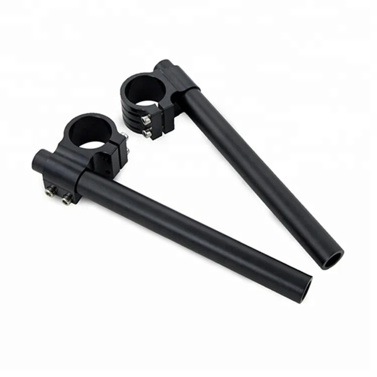 Anodizing Motorcycle Aluminum CNC Machined Clip on Handle Bar