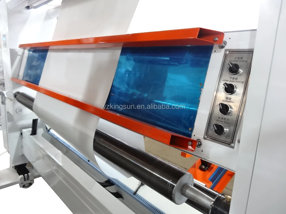 China best quality high speed automatic adhesive paper label slitter rewinder machine