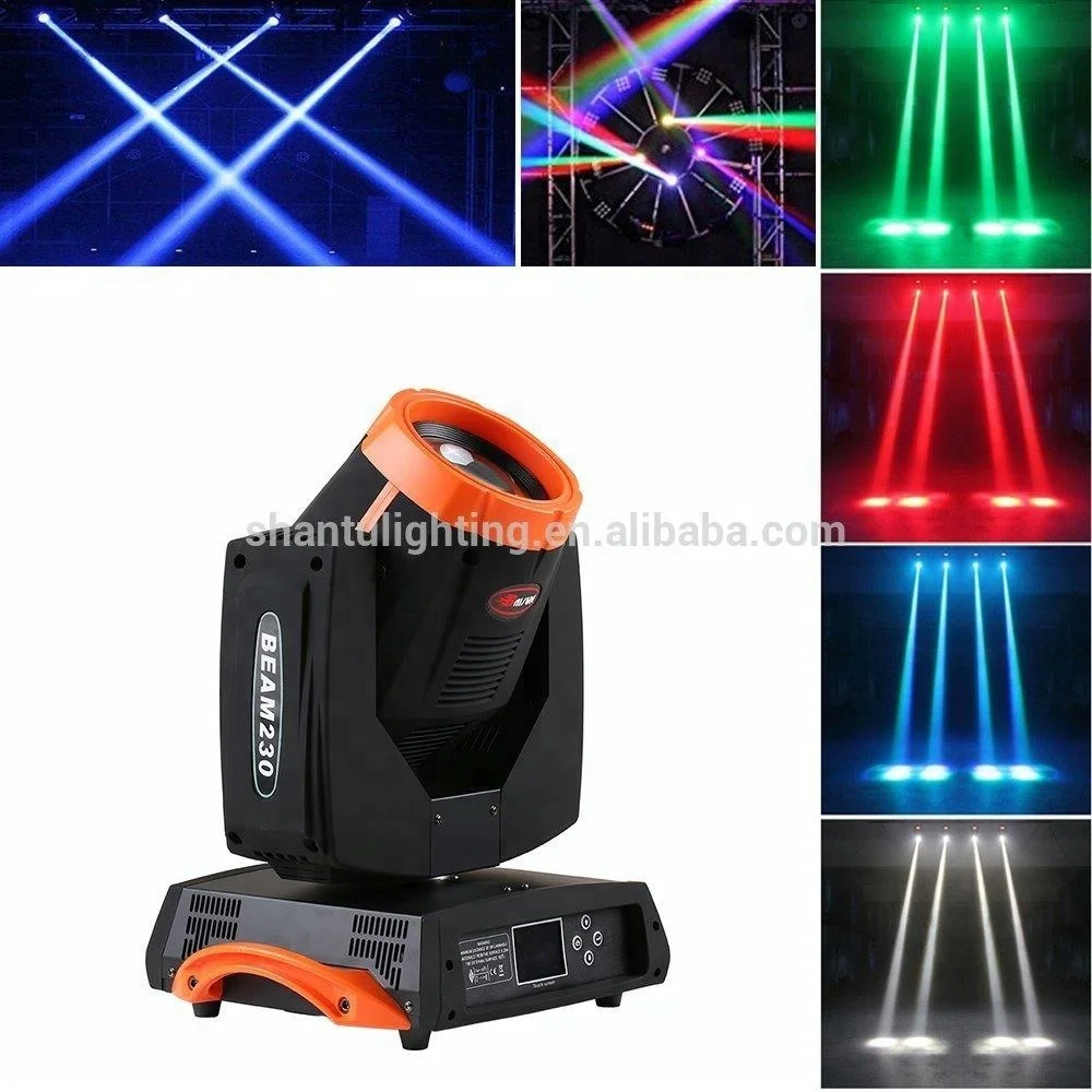 beam 230w sharpy 7r moving head lights 14colors