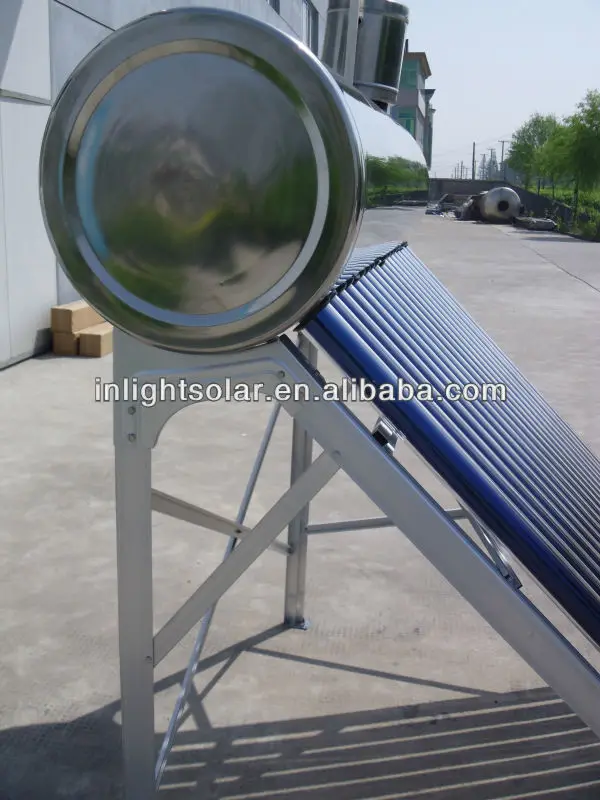 Pressurized Pre-heat Solar Water geyser with Copper Coil