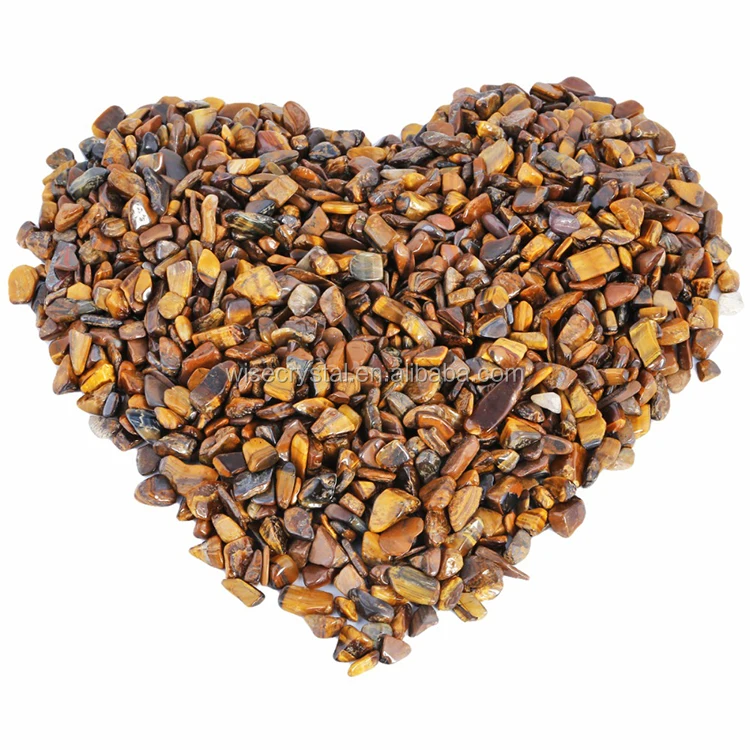 Healing gemstone crystal tiger eye healing raw Quartz Tumbled Gravel