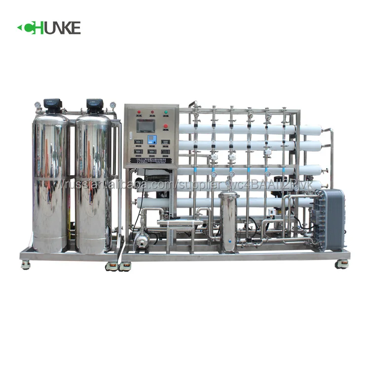 CHUNKE 1000L/h reverse osmosis + EDI machine, water filter