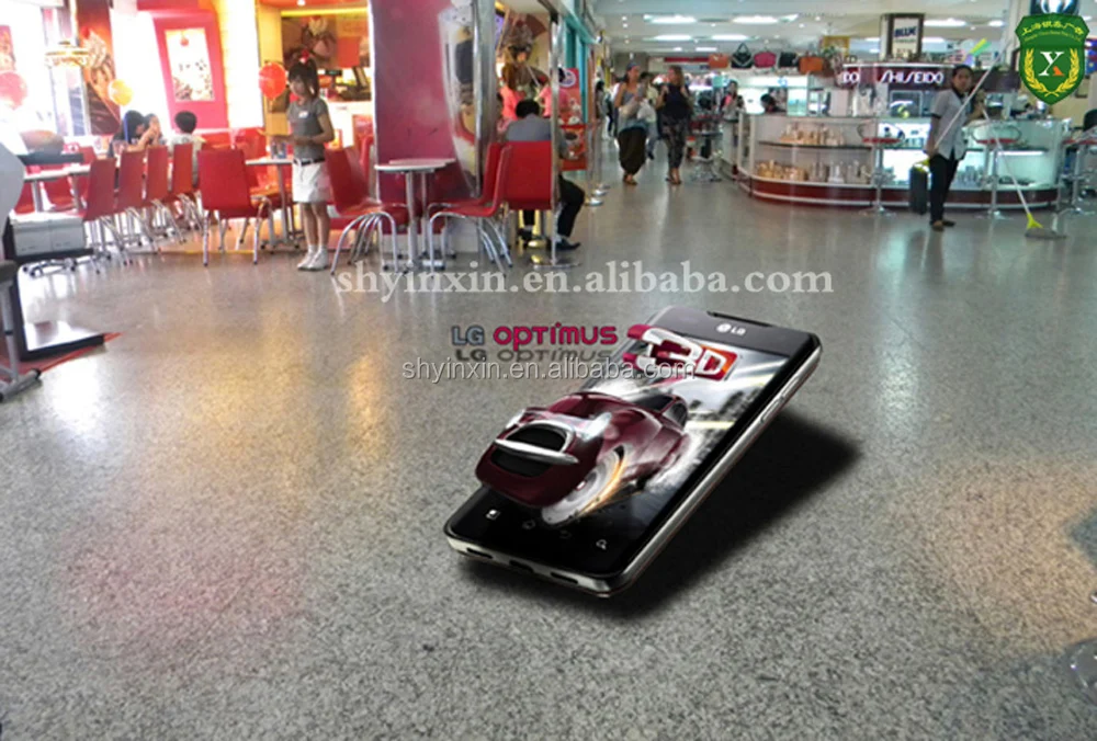 
Custom printing vinyl floor sticker/ decal for floor advertising 