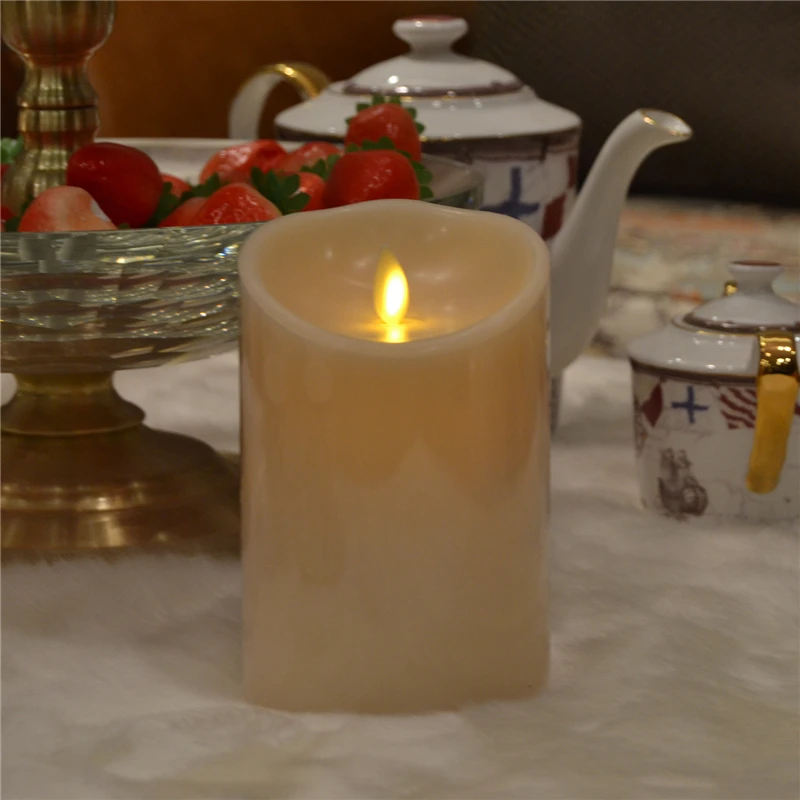 fashion 2 keys led candle remote/remote/wifi/dmx control led candle clear/led remote control candle