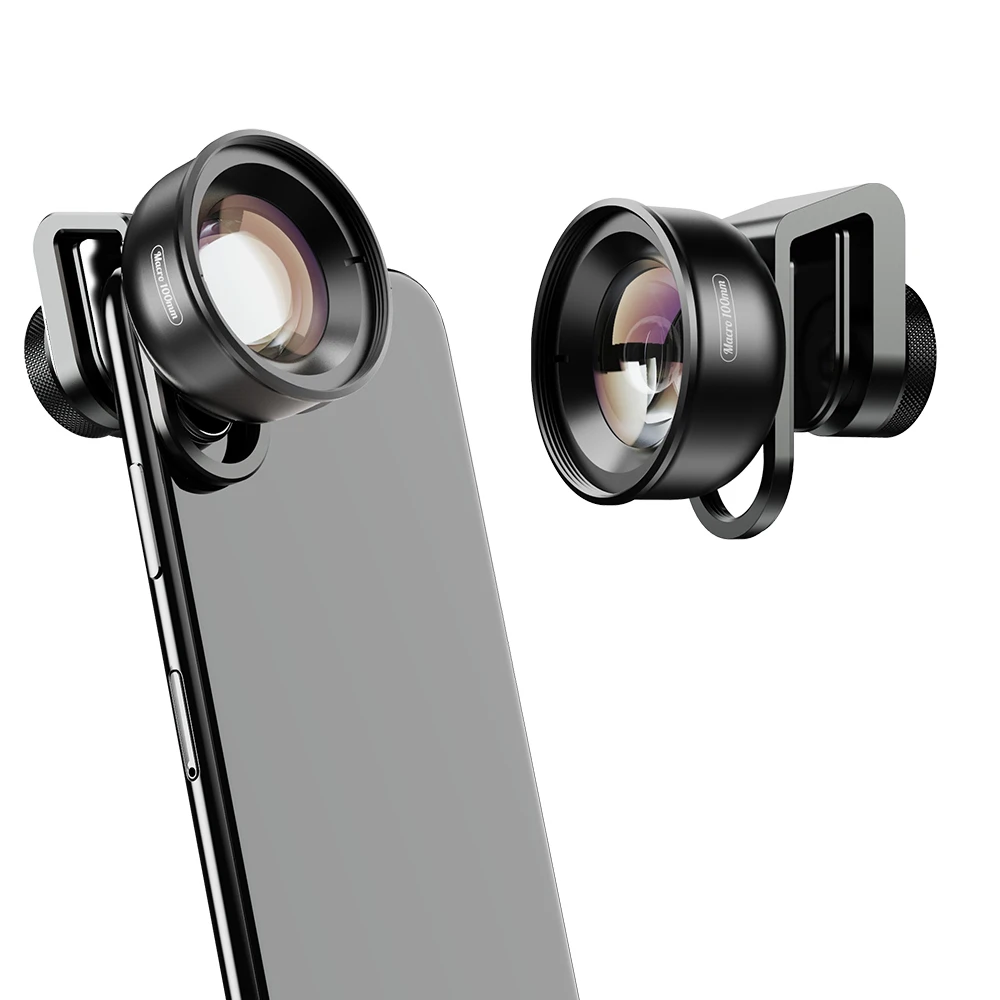 APEXEL  Unique design smartphone lens 100mm macro lenses for phone camera