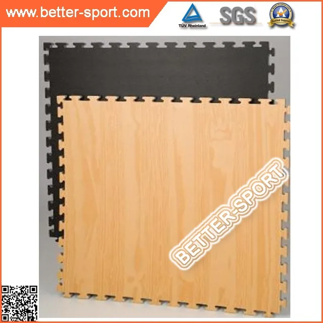Деревянная текстура, татами EVA, пенопластовый напольный коврик, EVA Напольный коврик для тхэквондо