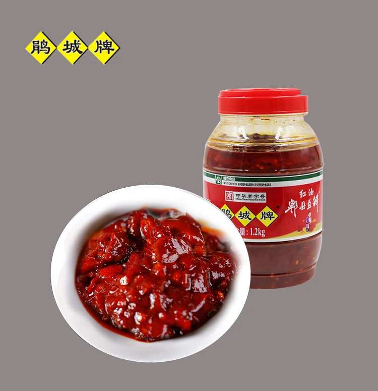 Сычуань, горячая Распродажа, соус чили Pixian Red Oil Bean, Douban