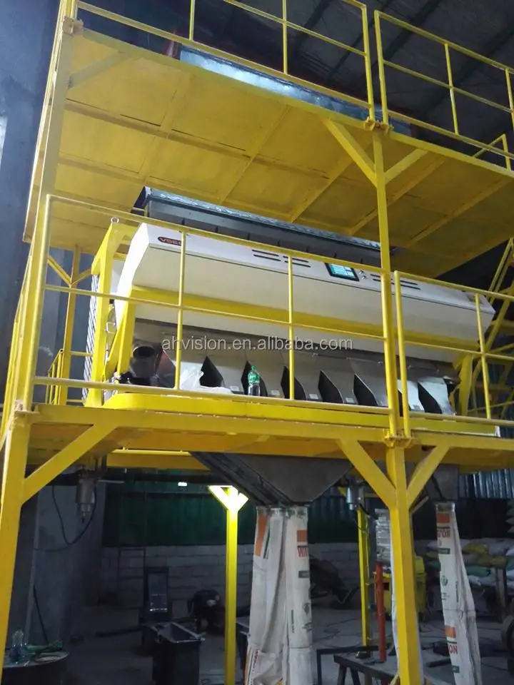 Grain Processing Equipment Ccd Camera Color Sorter Bean Nut Optical Sorting Machine