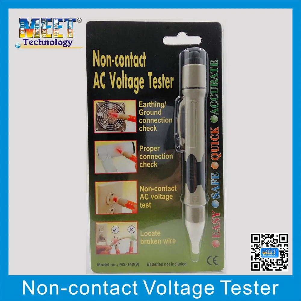  MS-148(9) 1000V AC Non Contact Voltage Tester detector with Pocket