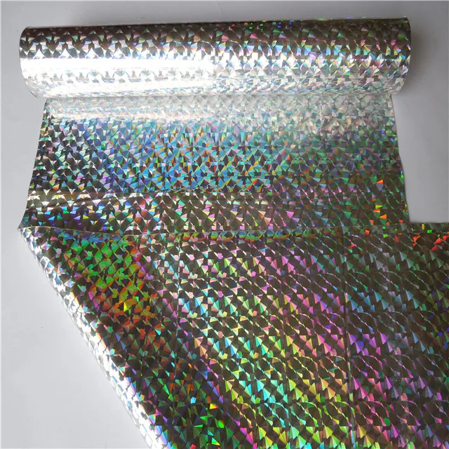 Holographic Laser hot stamping foil widely used in paper/plastic packaging