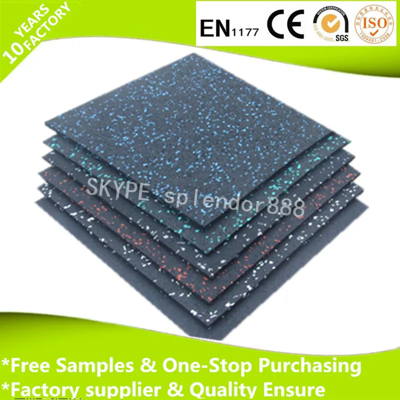 Crossfit Rubber Tile/ Rubber Gym Flooring/Floor Fitness Mat