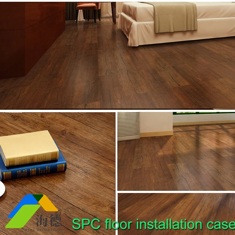 Competitive Advantage Wood Texture Spc IXPE Flooring Cushion Vinyl Laminate Flooring