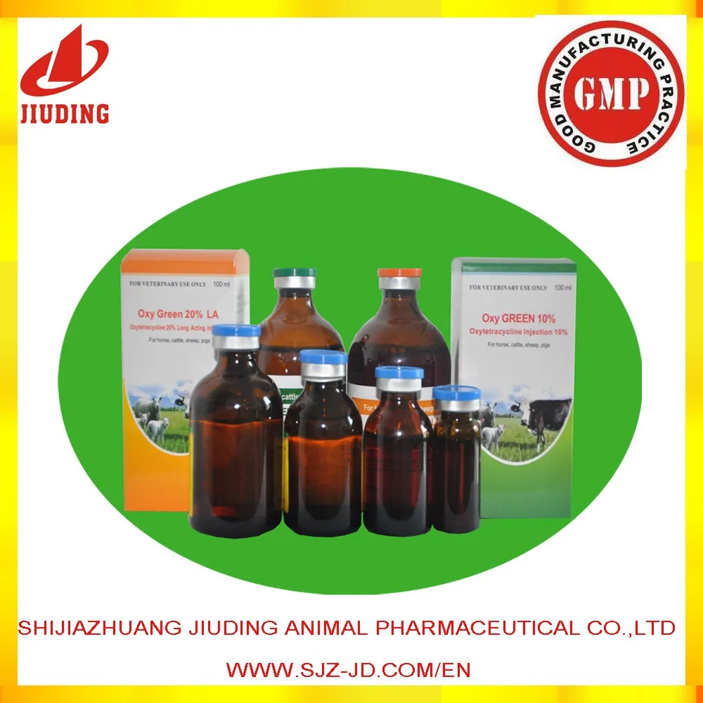 
pharmaceutical medicine 10% veterinary oxytetracycline injection for animals 