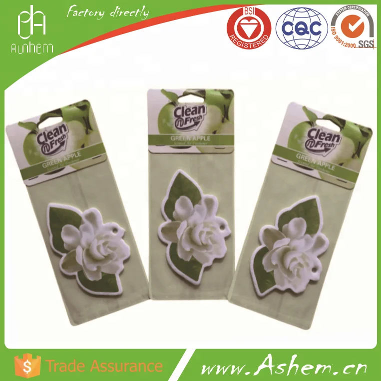 Hot sale scented flower car air freshener adult car air freshener happy scents new gel air freshener, DL929