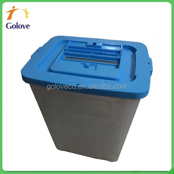 40 L Transparent Plastic Ballot Boxes