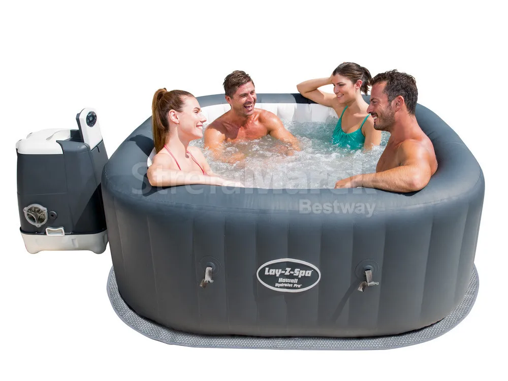 Bestway 54138 Hawaii Hydro swift current portable hot tub inflatable bathtub