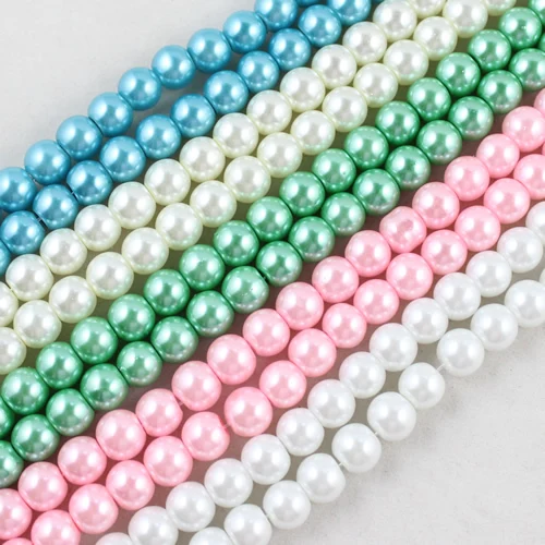 Pearl Beads for Jewelry Making Glass Pearl Beads Manufacturers Glass Pearl