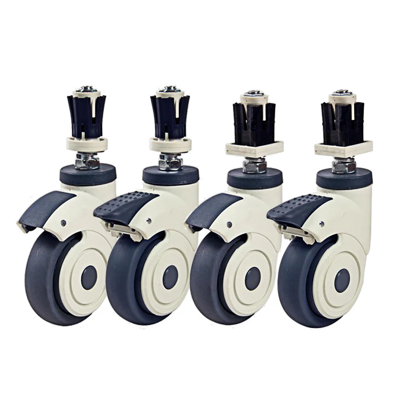 
plastic caster inserts mounting with plastic cover plastic wheel 