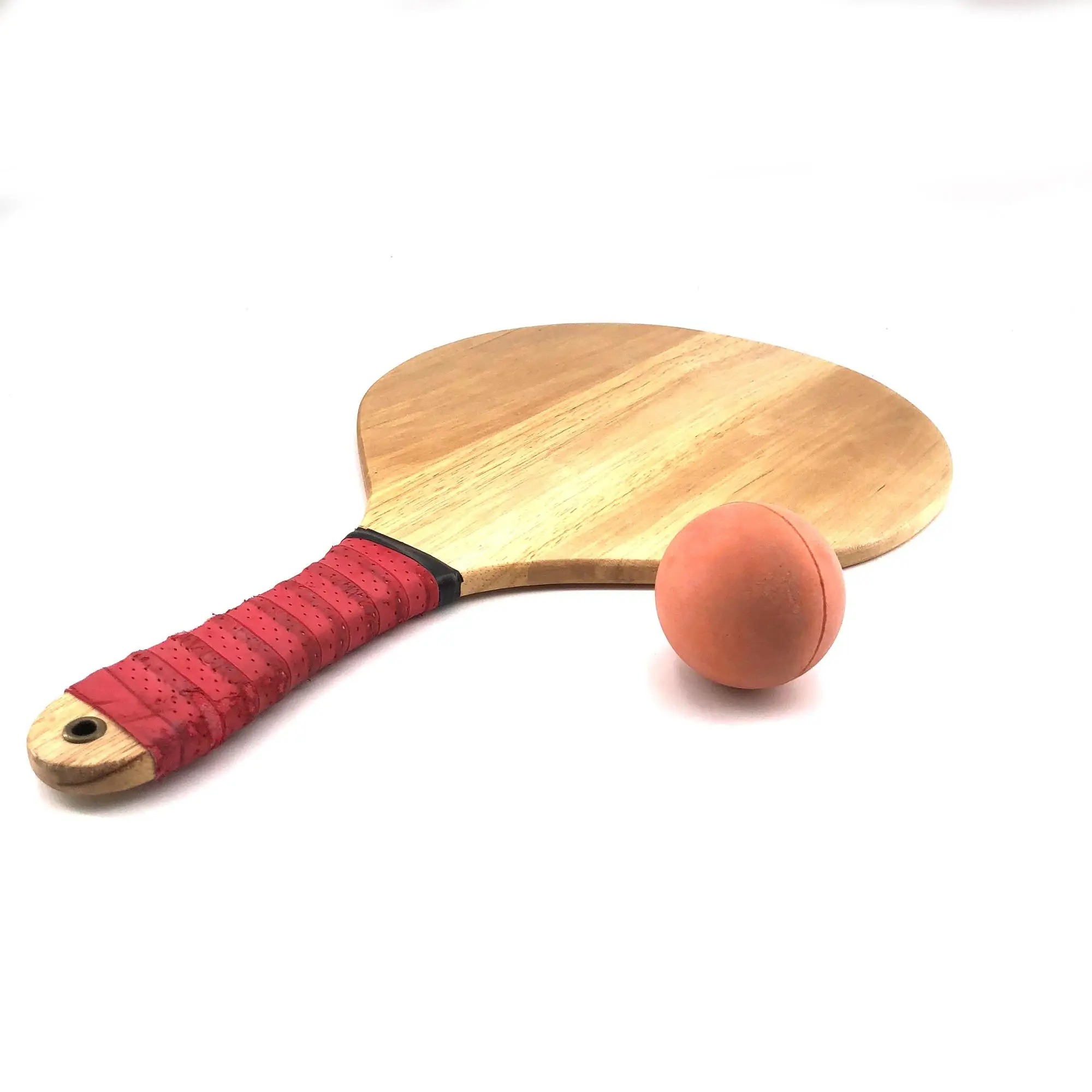 
Factory price wooden beach toys tennis paddle racket for beach summer game 