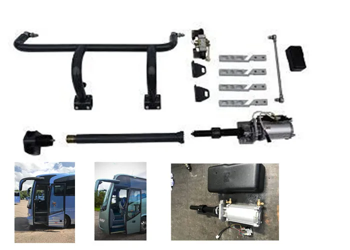 Lift Lock Function Left or Right Open Pneumatic Bus Door Mechanism