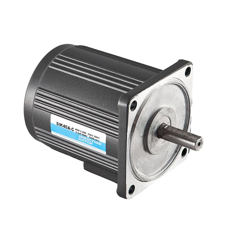 90mm 110v 220v 40w low rpm speed controller electric ac gear motor