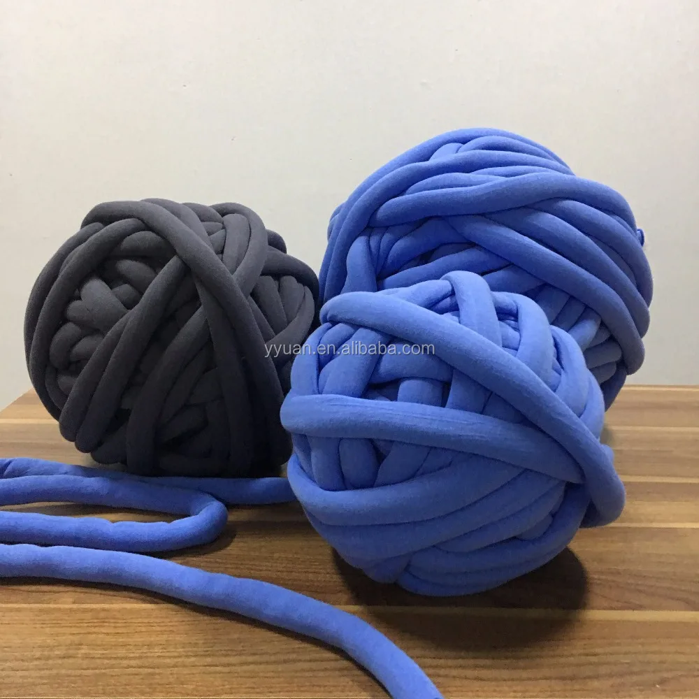 braid. knit tube yarn  .knot pillow yarn 100%cotton jercy fabric