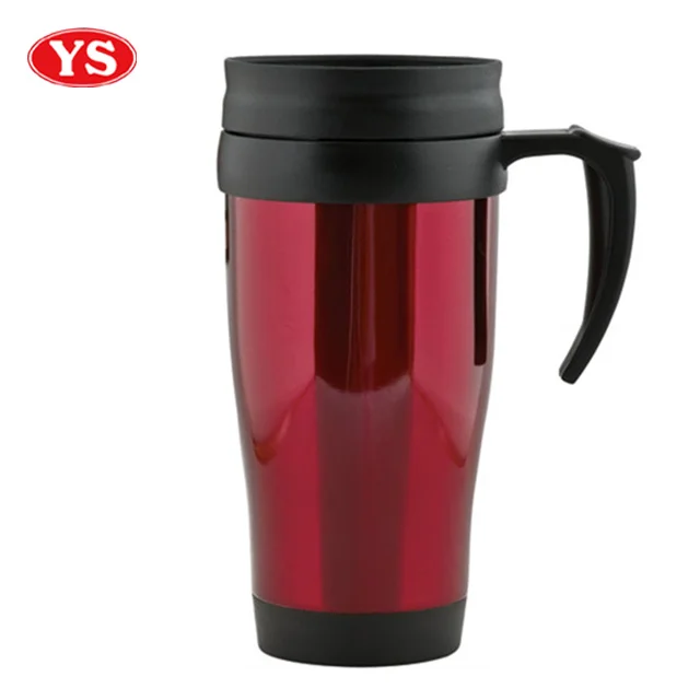 14oz eco friendly insulated auto travel tumbler with handle