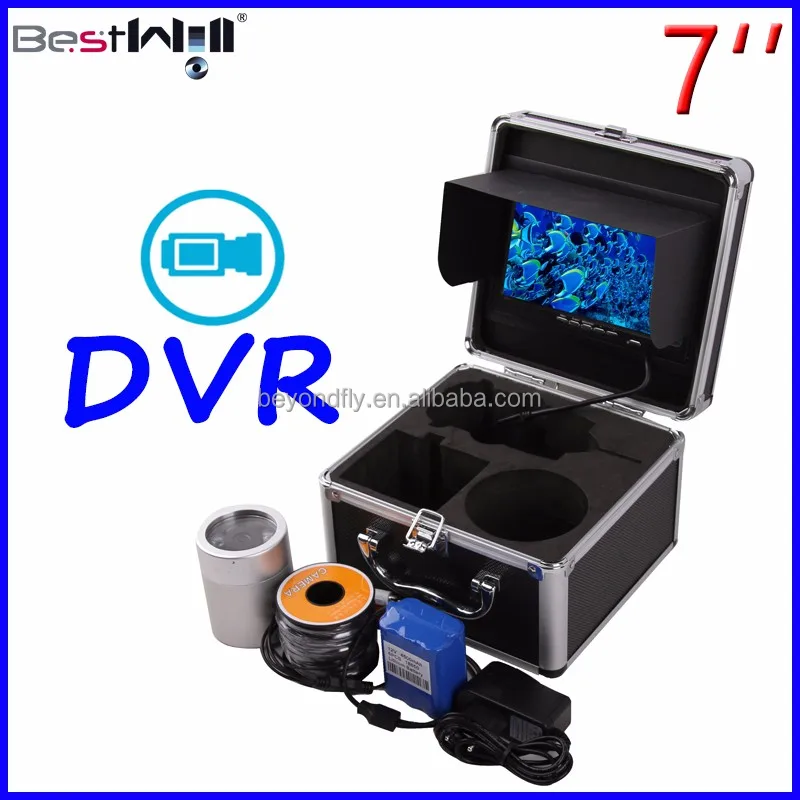 
 Цветной ПЗС камера для подводной съемки CR110-7Q3 с DVR с 20 м до 100 м кабель, кабель диаметр 2,23 мм  