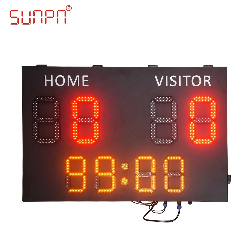 Supply European Led 7-segment Display of Scoreboard Led Football Scoreboard Maker
