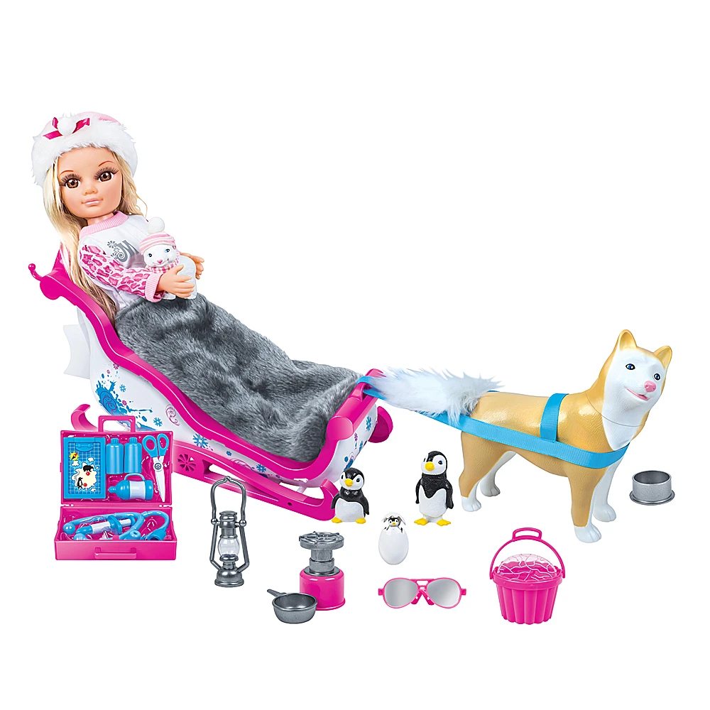 17 Inch Top Sale Sledge Frozen Doll Toys For Girls With Plastic Camping Accessories From  Chinese Manufacturers