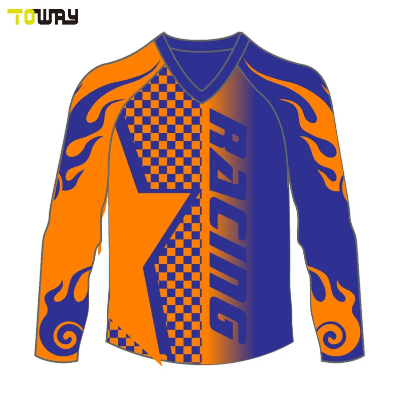 unisex custom sublimated 6xl motocross jersey
