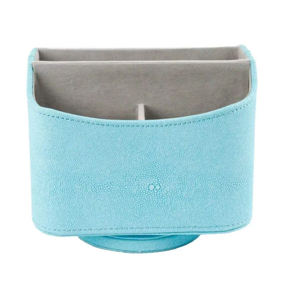 
Creative European High-grade leather multi-color Remote control box makeup holder Mobile phone Remote holder 