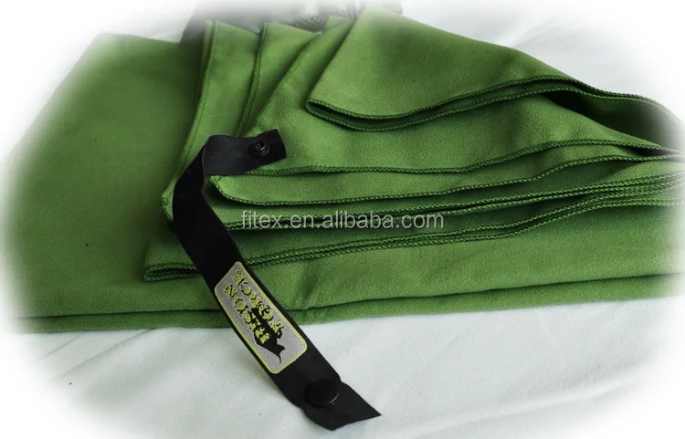 
soft microfiber suede army using beach towel, military using towel, quick dry 