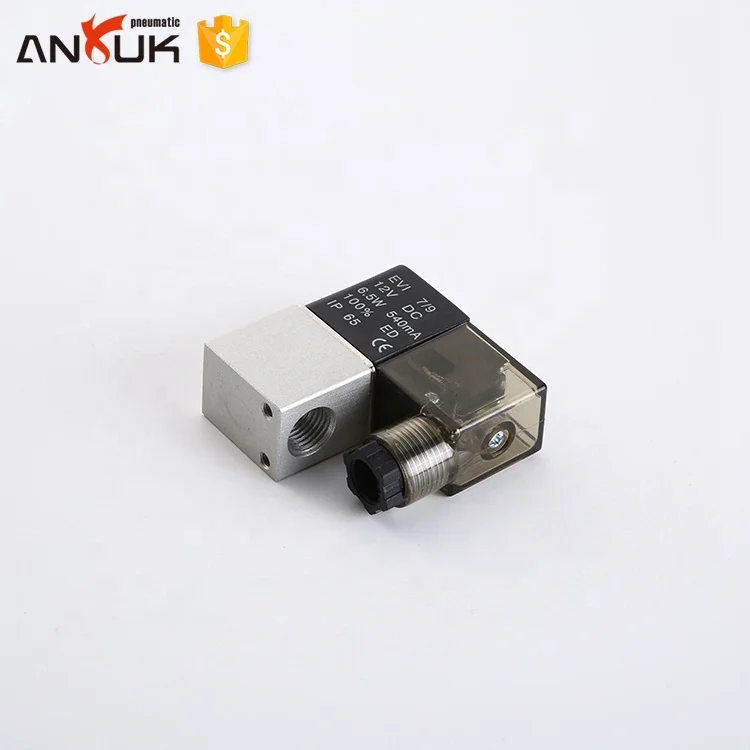 Aluminium pneumatic solenoid valve 1.2MPa