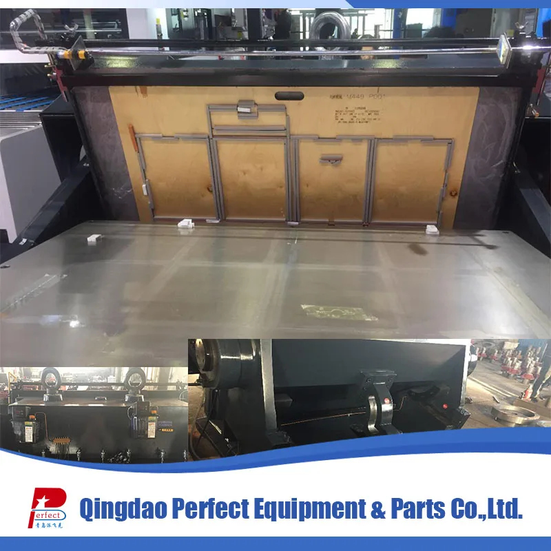 Для рынка Европы CE руководство тяжелых высечки машины