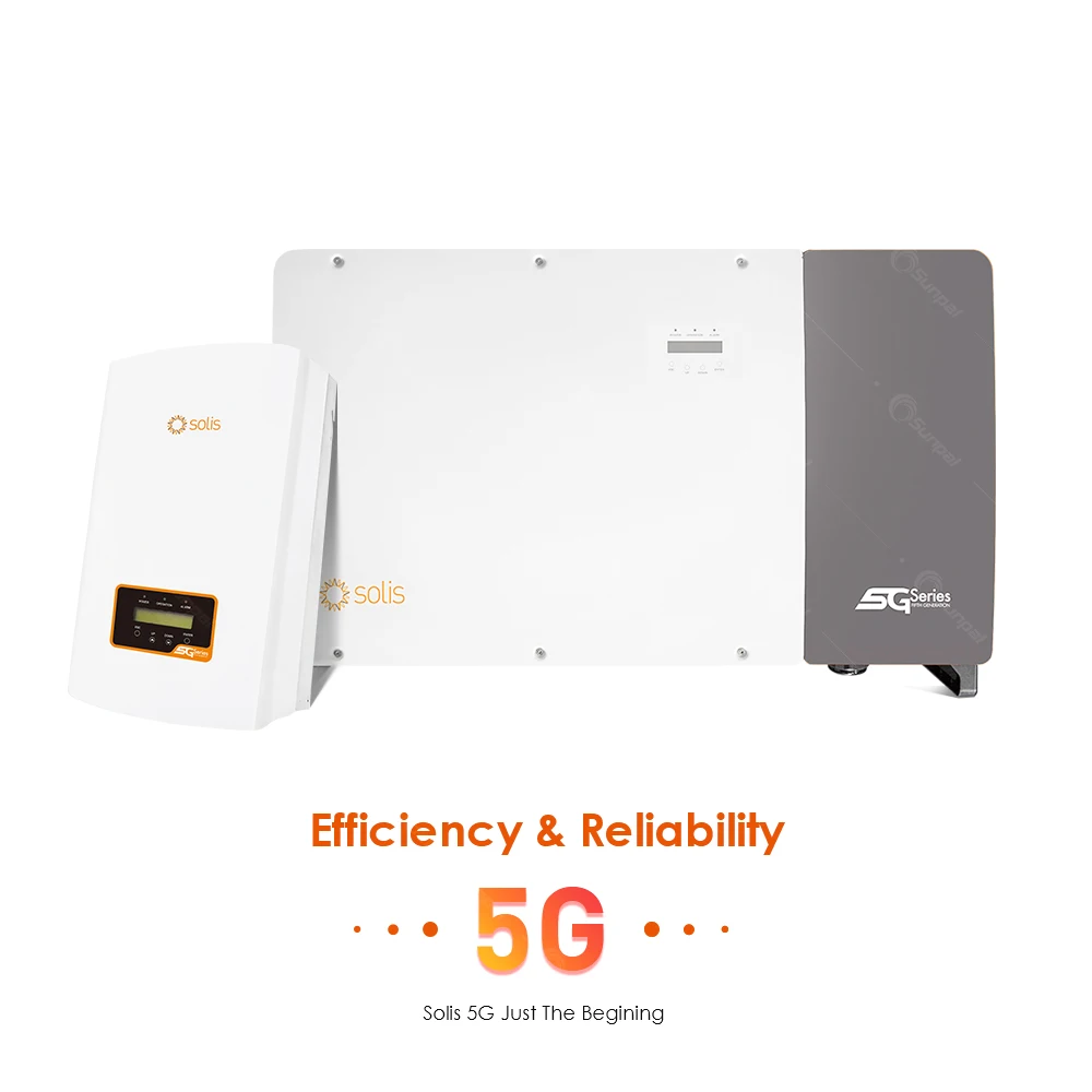 Solis 5G 50K 50Kw Pv Grid-Tied Solar Power Inverter 3-Phase