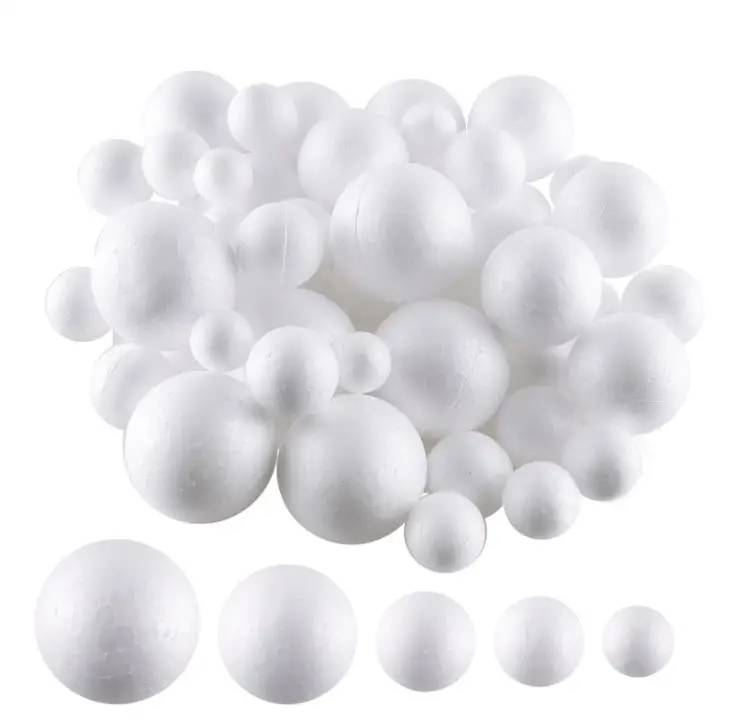 50mm styrofoam polystyrene balls for Christmas Decorations diy arts and crafts projects
