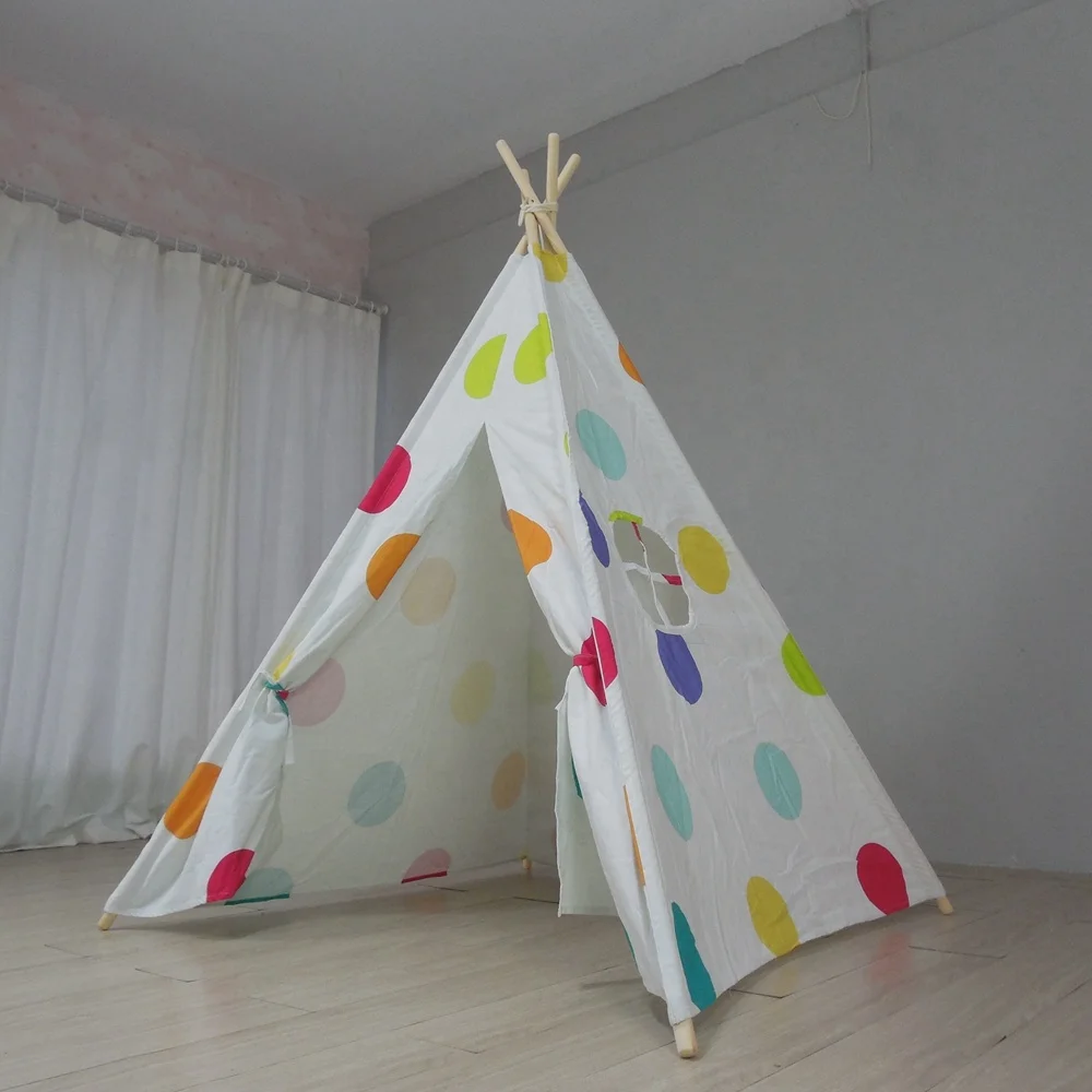 Tent toy for kids teepee tentChildren Toy Tent kids cotton canvas tent house toy Baby Room