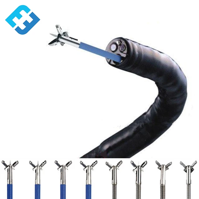 over cup and alligator Disposable gastroscope Biopsy Forceps