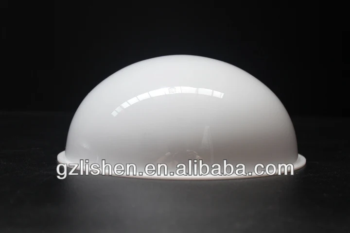 
hemisphere Customized lampshade polycarbonate LED streetlight cover Plastic Light diffuser 